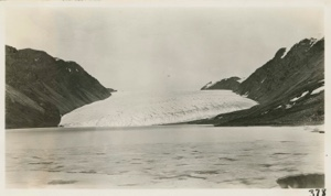 Image of Centre section of panorama of Brother John's glacier